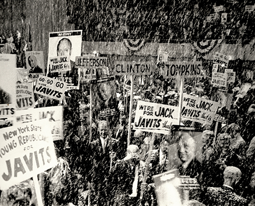 New York State Republican Convention, 1962. Photograph from the Senator Jacob K. Javits Collection.
