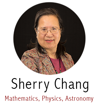 Sherry Chang, Subject Specialist for Math, Physics, Astronomy